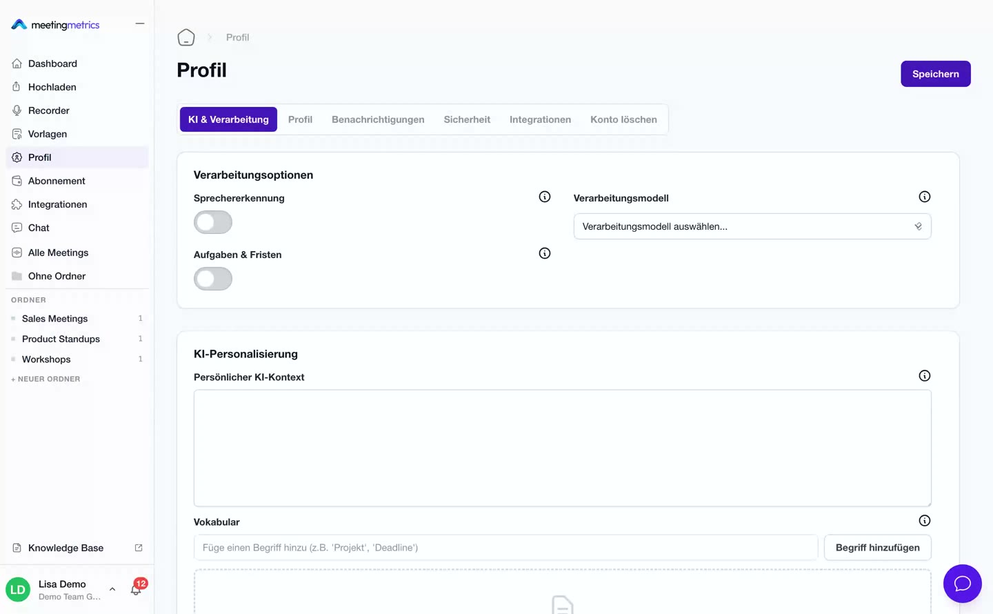 Preview image: Set up your profile
