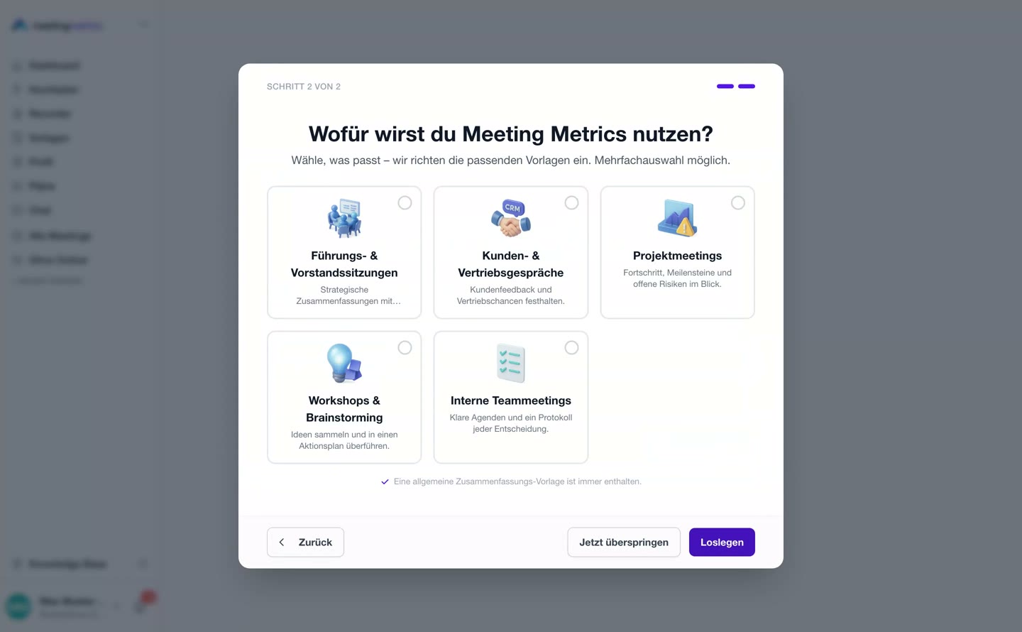 Preview: Create your account & get going